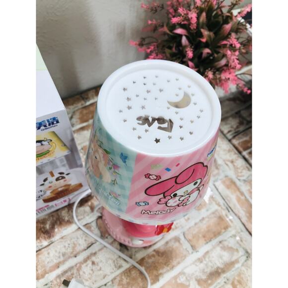 Sanrio Kawaii Anime My Melody Noctilucent Lamp Cartoon Cinnamon w/ a Key Chain - Picture 3 of 8